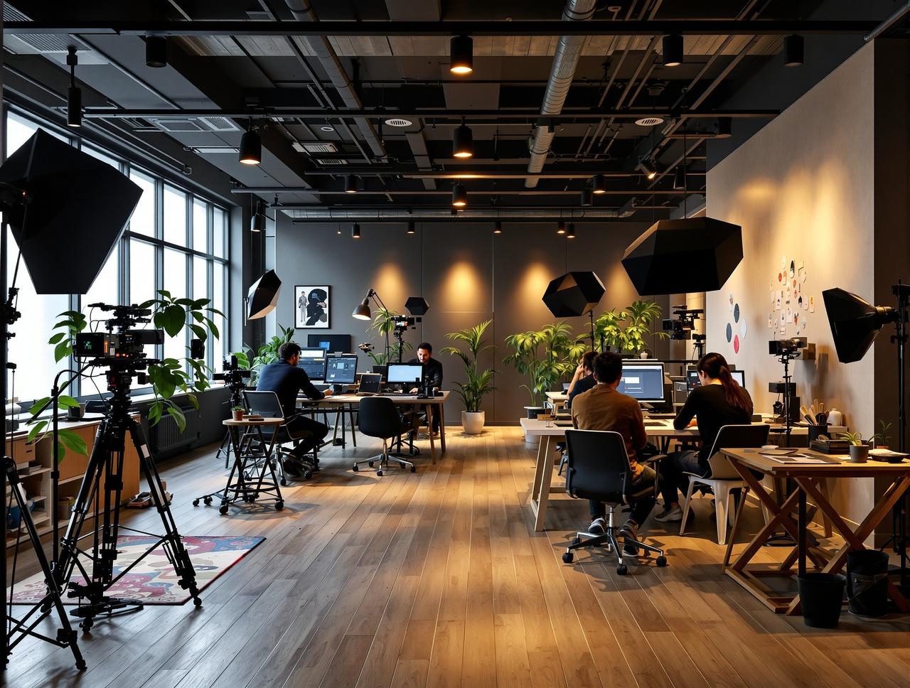 影视大全传媒公司办公环境